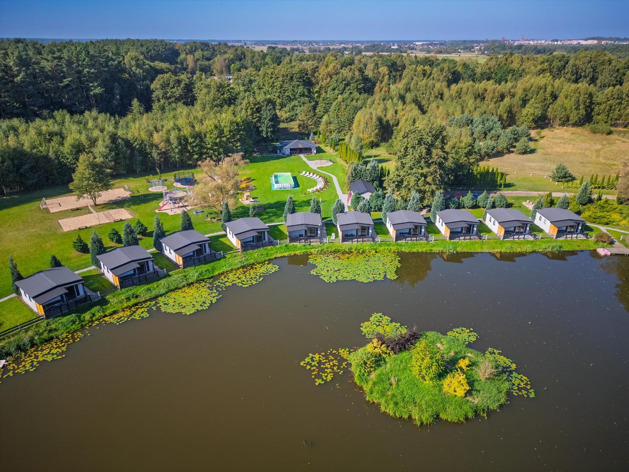 Domki Drewniane Na Splawiu Nad Morzem Darlowo Exterior photo